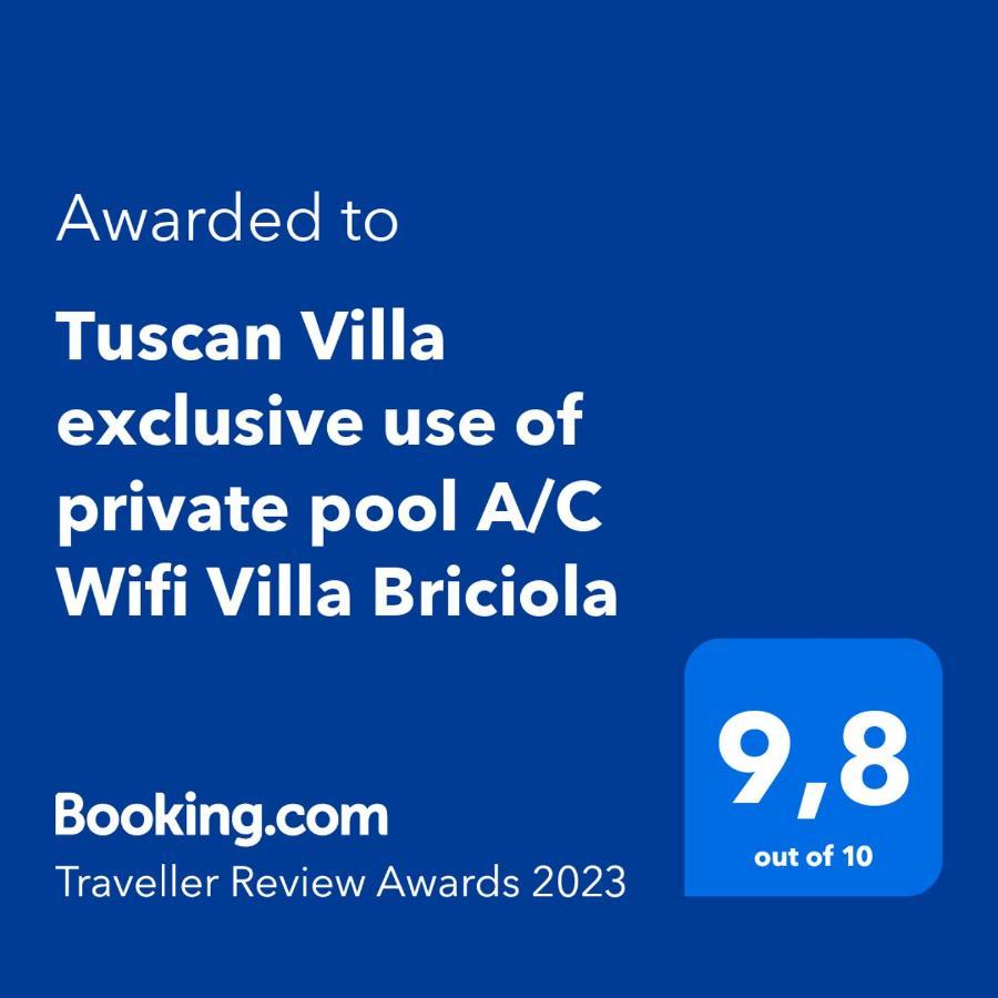 Tuscan Villa exclusive use of private pool A/C Wifi Villa Briciola Capannori Esterno foto